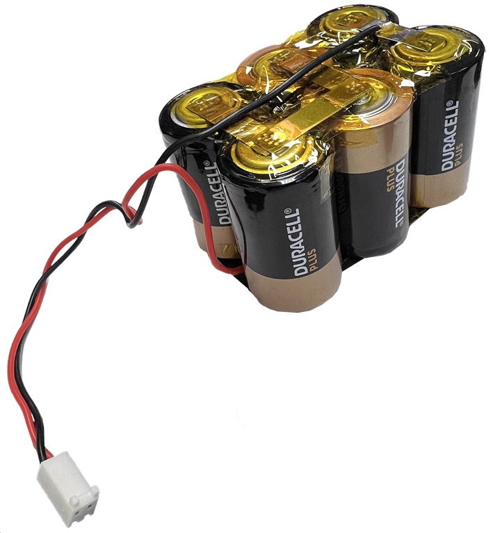 4,5V ca. 35Ah Einwegbatterie für Großmülltonnen wie Big Belly  Duracell Batterie D Alkaline LR14