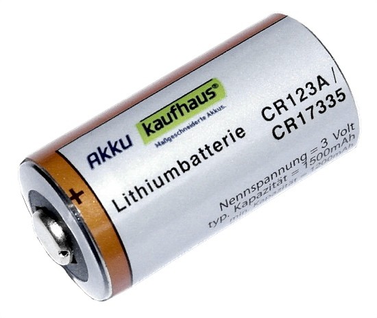 CR123 A Lithium Batterie Photo Power CR123A
